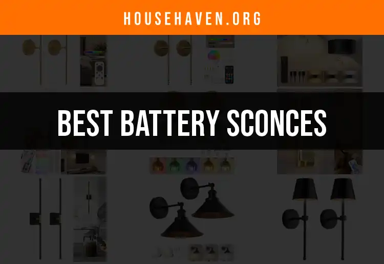 16 Stylish Battery Sconces for Elegant Lighting