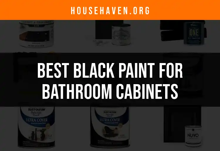13 Must-Know Black Paints for Bathroom Cabinets featured