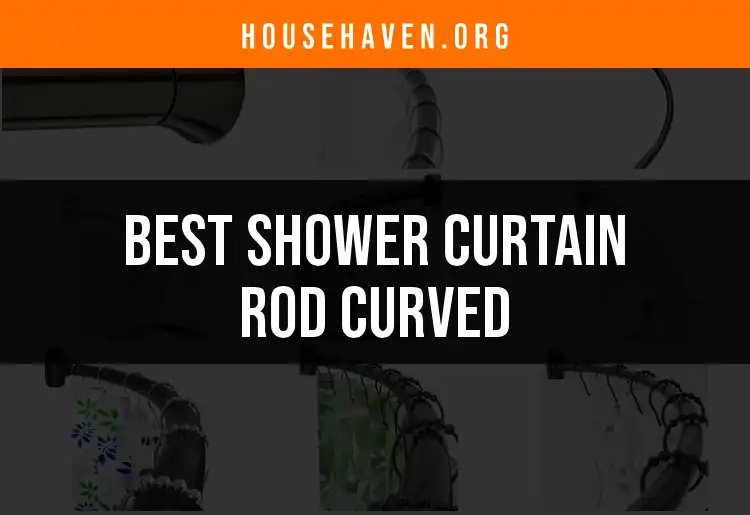 15 Curved Shower Curtain Rods for Stylish Bathrooms featured
